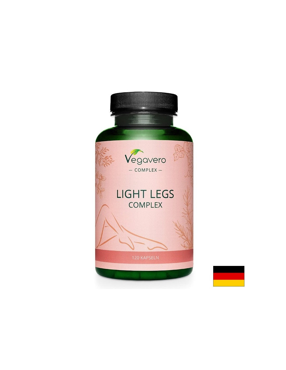 Умора и тежест в краката - Light Legs Complex, 120 капсули Vegavero - Feel You