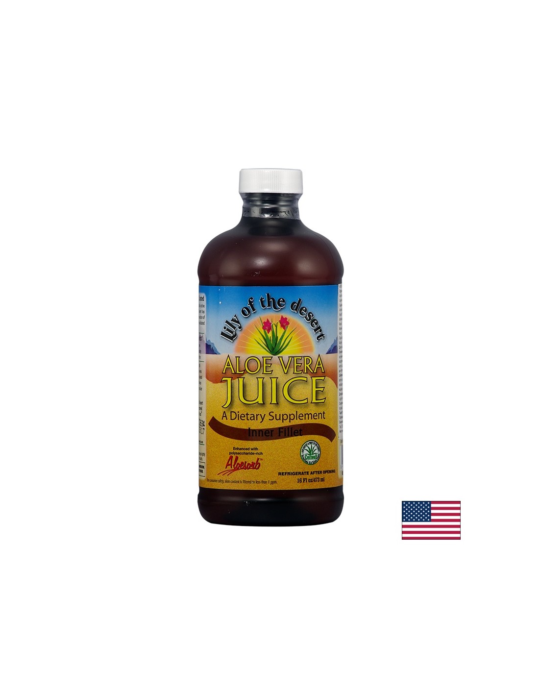 Алое Вера сок - Lilly of the desert®, 473 ml - Feel You