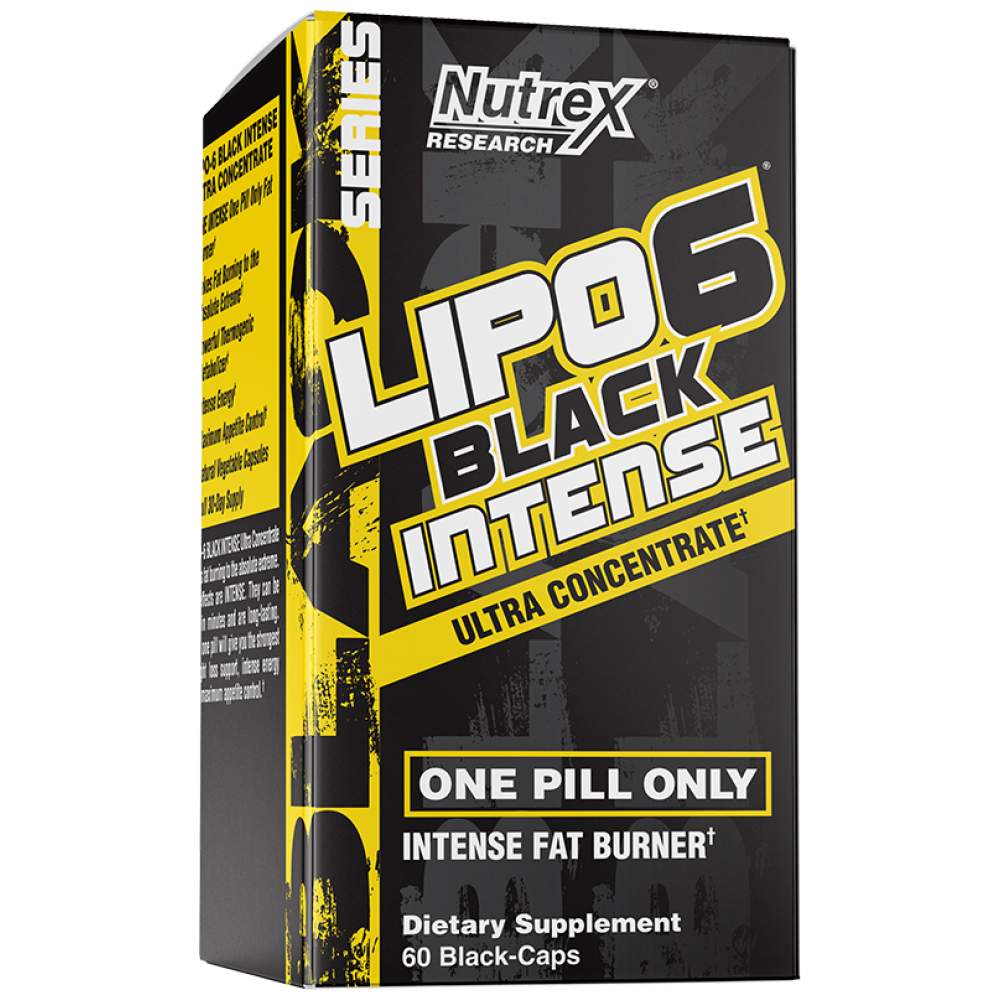 Lipo 6 Black / Intense / Ultra Concentrate - 60 капсули - Feel You
