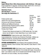 Lipo 6 Hers Black UC - 60 капсули - Feel You