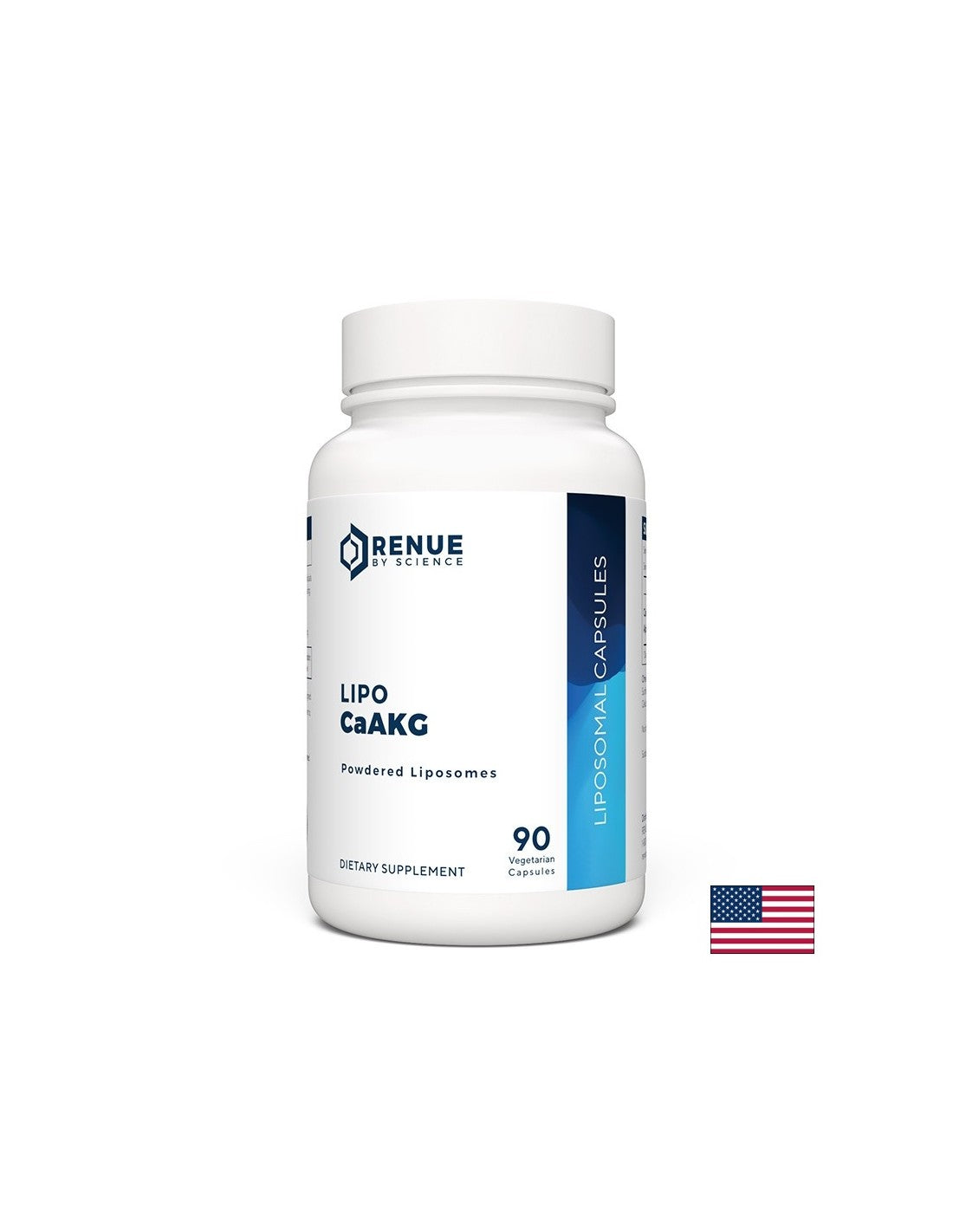 Клетъчно здраве - Калциев Алфа-Кетоглутарат (липозомен) - Lipo CaAKG, 300 mg х 90 капсули - Feel You