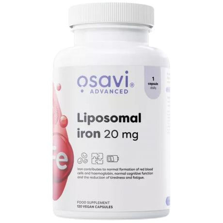 Liposomal Iron 20 mg | as Iron Bisglycinate - 120 капсули - Feel You