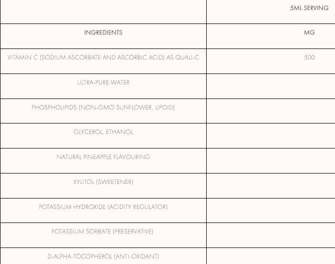 Liposomal Vitamin C 500 mg - 150 мл - Feel You