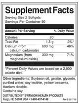 Liquid Calcium & Magnesium - 100 Гел капсули - Feel You