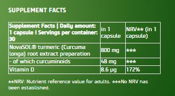 Liquid Curcuma / 30 Caps - Feel You