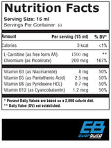 Liquid L-Carnitine + Chromium /  1500mg 0.450 L - Feel You