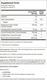 Liquid Magnesium | from Trace Minerals - 473 мл - Feel You