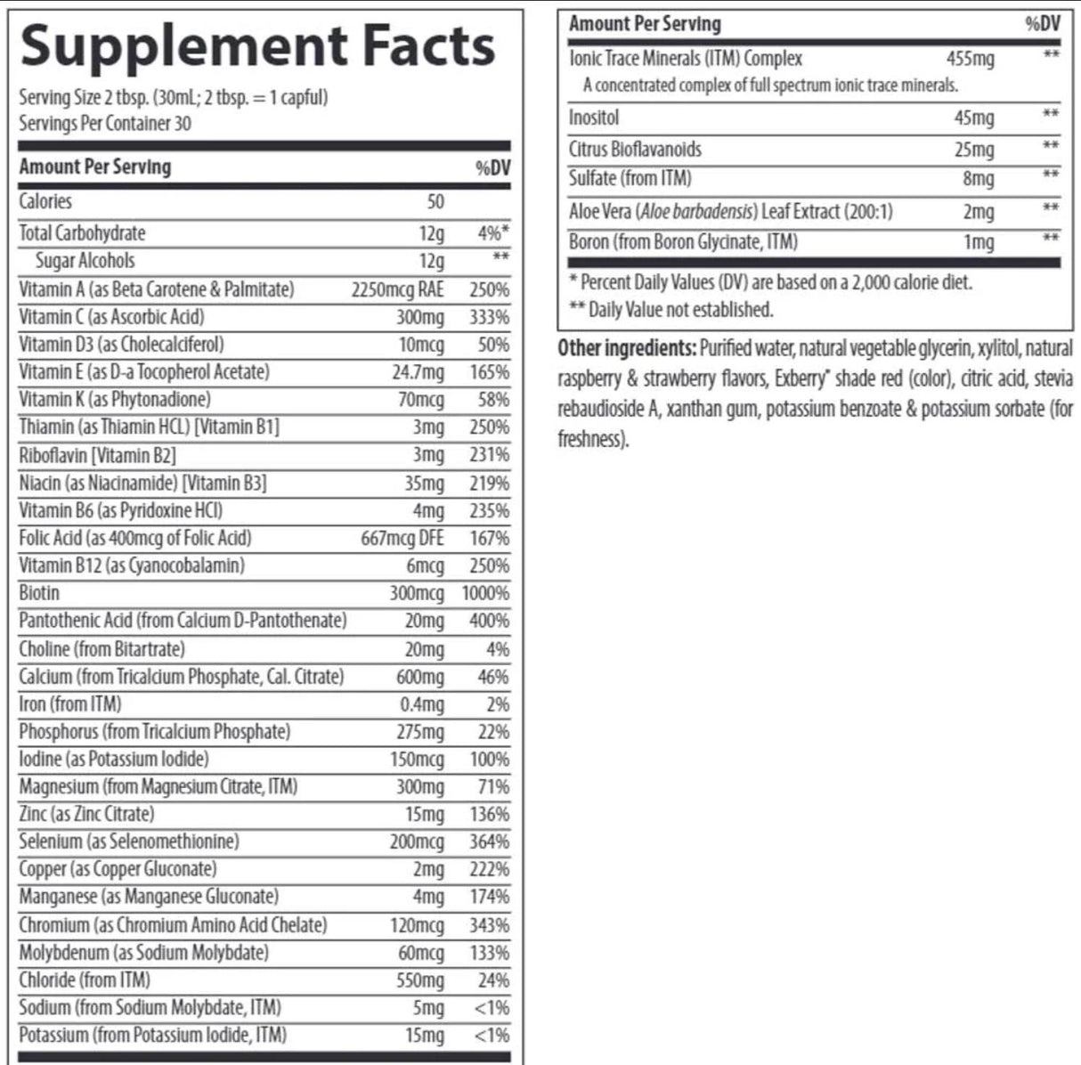 Liquid Multi Vitamin-Mineral - 887 мл - Feel You
