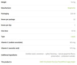 Liquid Vitamin C 1000 mg [220 мл, 22 Дози] - Feel You