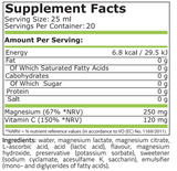 MAGNESIUM LIQUID + VIT C - 500 ml