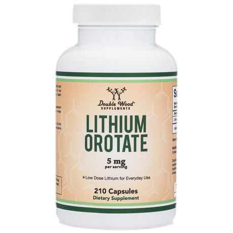 Lithium Orotate 5 mg - 210 капсули - Feel You