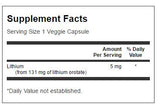 Lithium Orotate 5 mg 60 капсули - Feel You