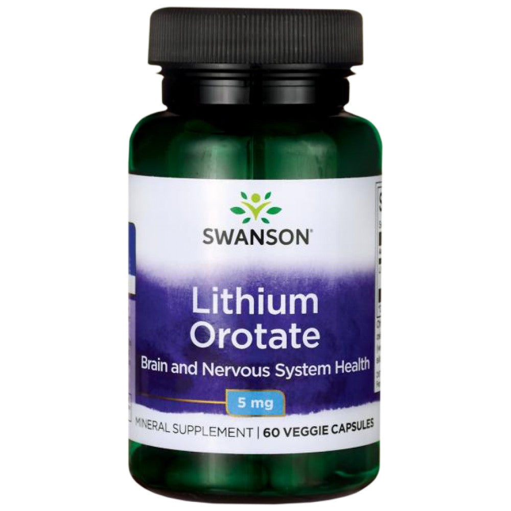 Lithium Orotate 5 mg 60 капсули - Feel You