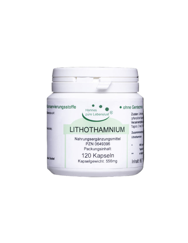 Lithothamnium - Литотамниум (червени водорасли), 120 капсули - Feel You