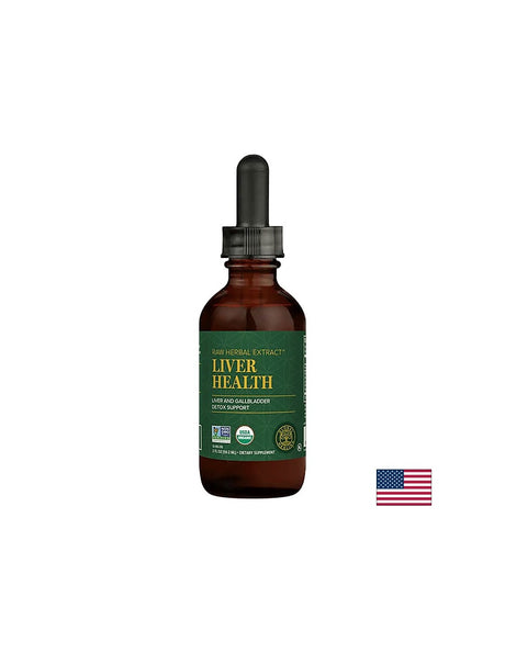 Livatrex® Liver Support Raw Herbal Extract™ / Билкова смес за черния дроб и жлъчния мехур, 59.2 ml Global Healing - Feel You