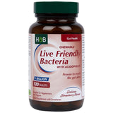 Live Friendly Bacteria | With Acidophilus Chewable 120 капсули - Feel You