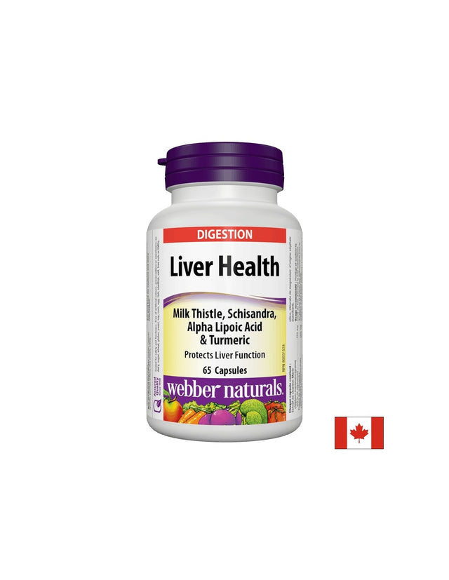 Liver Health x 65 капсули Webber Naturals - Feel You