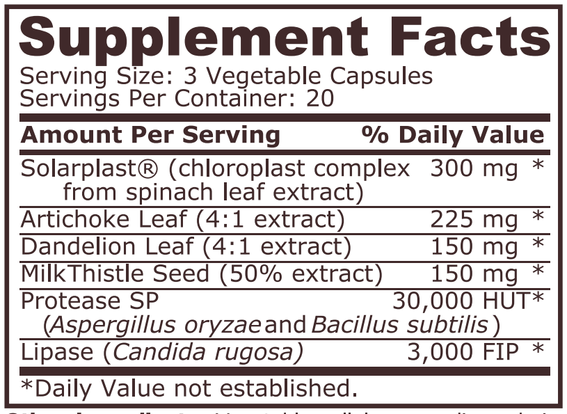 LIVER COMPLEX - 60 capsules