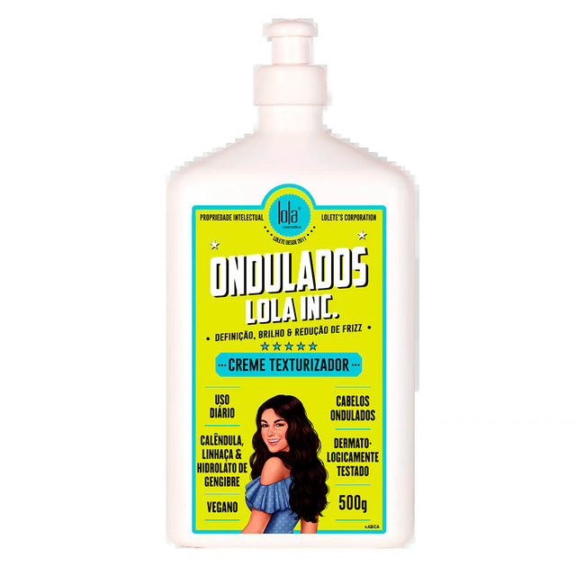 Lola Cosmetics, Ondulados Lola Inc., Hair Cream Treatment, Texturizing, 500 ml - Feel You