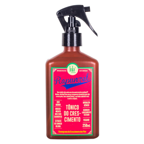 Lola Cosmetics, Rapunzel, Hair Leave-In Tonic Treatment, For Growth Stimulation, 250 ml - Feel You