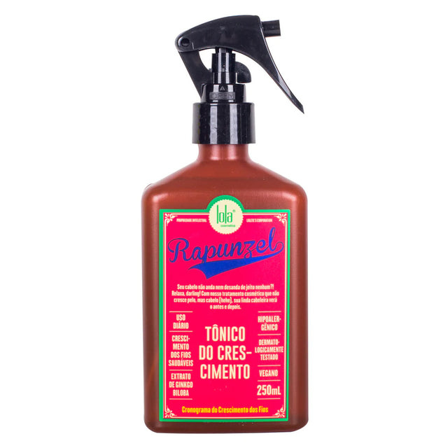 Lola Cosmetics, Rapunzel, Hair Leave-In Tonic Treatment, For Growth Stimulation, 250 ml - Feel You