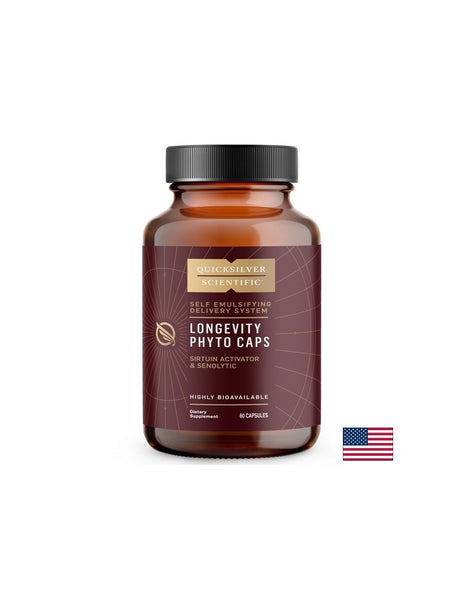 Формула за клетъчно здраве и дълголетие - Longevity - С куркумин, кверцетин, ресвератрол и птеростилбен, 60 капсули - Feel You