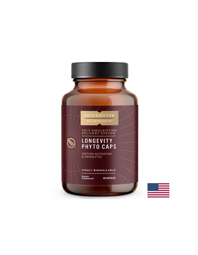 Формула за клетъчно здраве и дълголетие - Longevity - С куркумин, кверцетин, ресвератрол и птеростилбен, 60 капсули - Feel You
