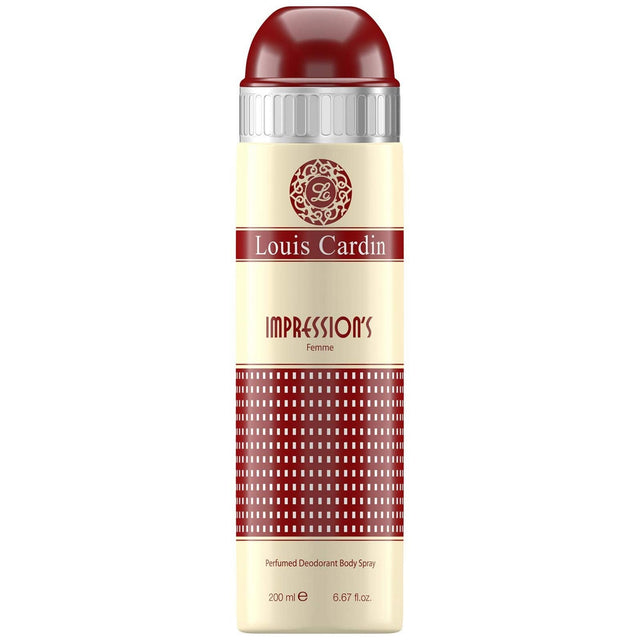 Louis Cardin, Impression’s, Deodorant Spray, For Women, 200 ml - Feel You