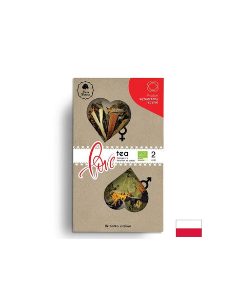Чай за Него и Нея Био - Love Tea, 2 x 3.5 g Dary Natury - Feel You