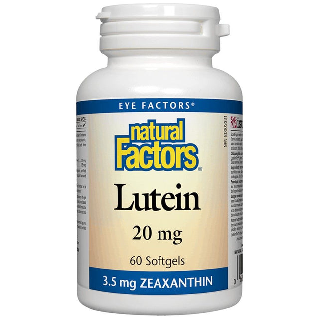 Lutein 20 mg | with Zeaxanthin - 60 Гел капсули - Feel You