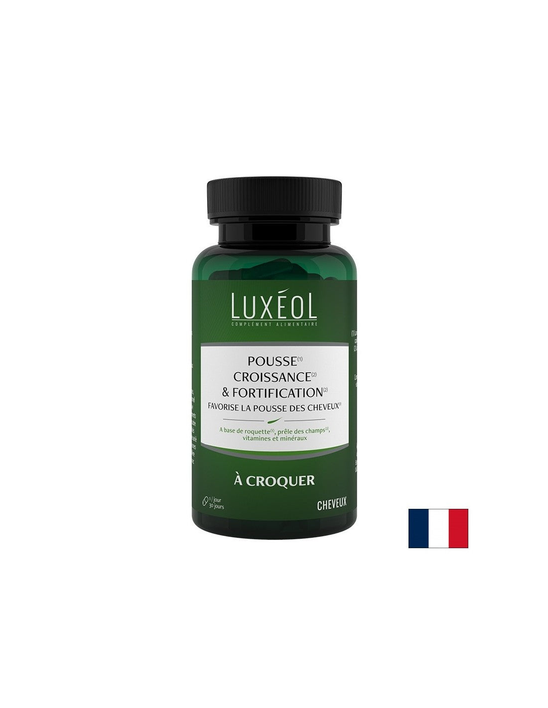 Укрепва космения фоликул и стимулира растежа на косата - Luxéol формула, 30 таблетки - Feel You