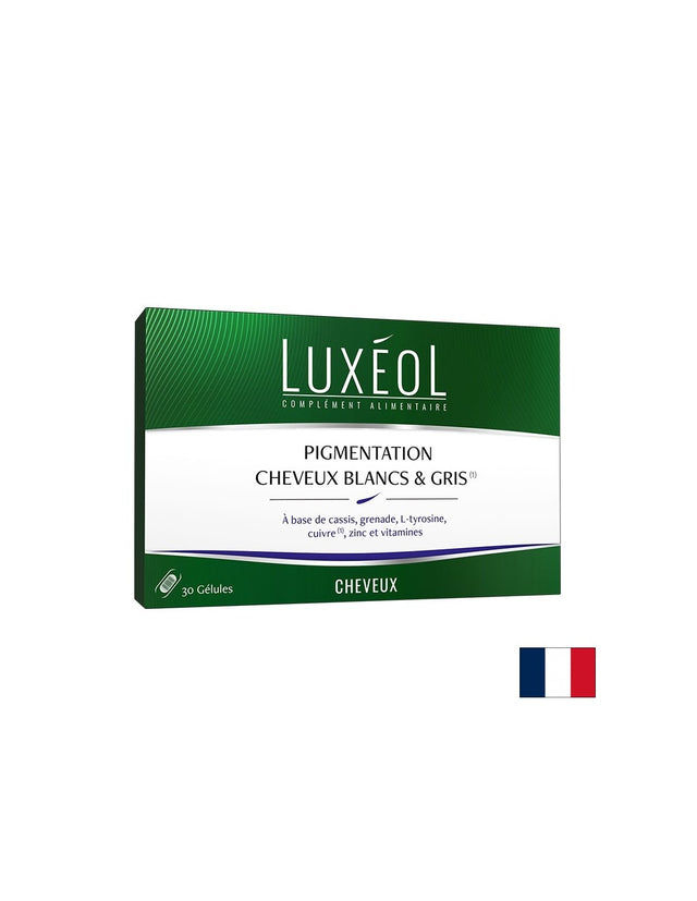 Срещу преждевременно побеляване на косата - Luxéol формула, 30 капсули - Feel You