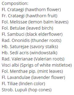 Luxury Heart Tea with 14 Herbs - 120 грама - Feel You