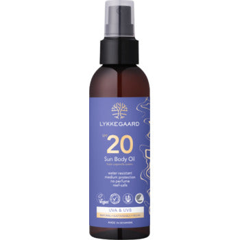Lykkegaard - Sun Body Oil SPF 20 - Suntan oil - 145ml - Feel You