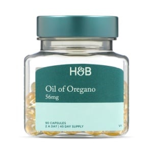 Mасло от риган (концентриран екстракт) (Oil of Oregano) 28мг 90 капсули, H&B - Feel You