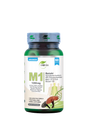 M1 Reishi Ganoderma Lucidum D Beta Glucan D3 1200 Mg Dietary Supplement 60 Caps. - Feel You