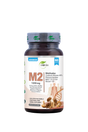M2 Shiitake Lentinula Edodes 40% полизахариди Beta 1.3/1.6 D-β-Glucan D3 – 1200 mg – 60 Caps. - Feel You
