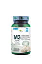 M3 Lion's Mane, Hericium Erinaceus 30% Polysaccharides, Beta 1.3/1.6 D-Glucan, B6 Pyridoxine - 1200 mg, 60 Caps. - Feel You