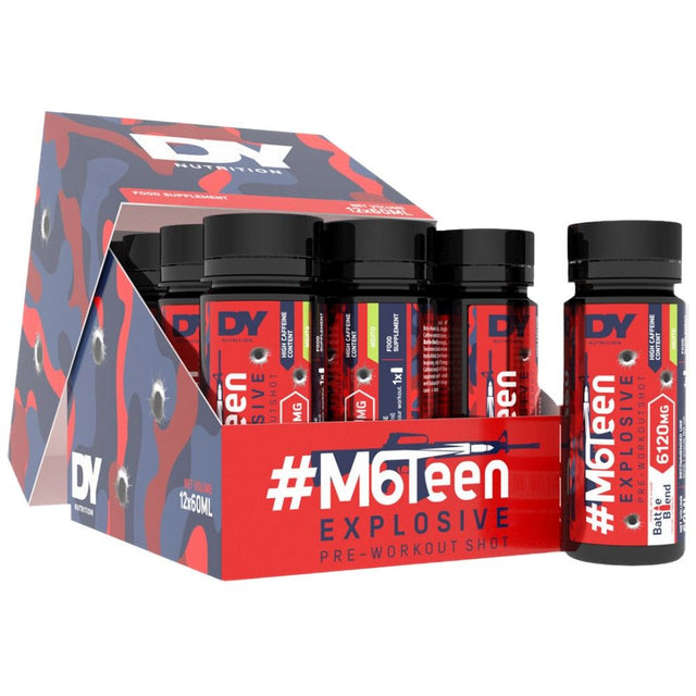M6Teen Explosive / Pre-Workout Shot - 12 x 60 мл - Feel You
