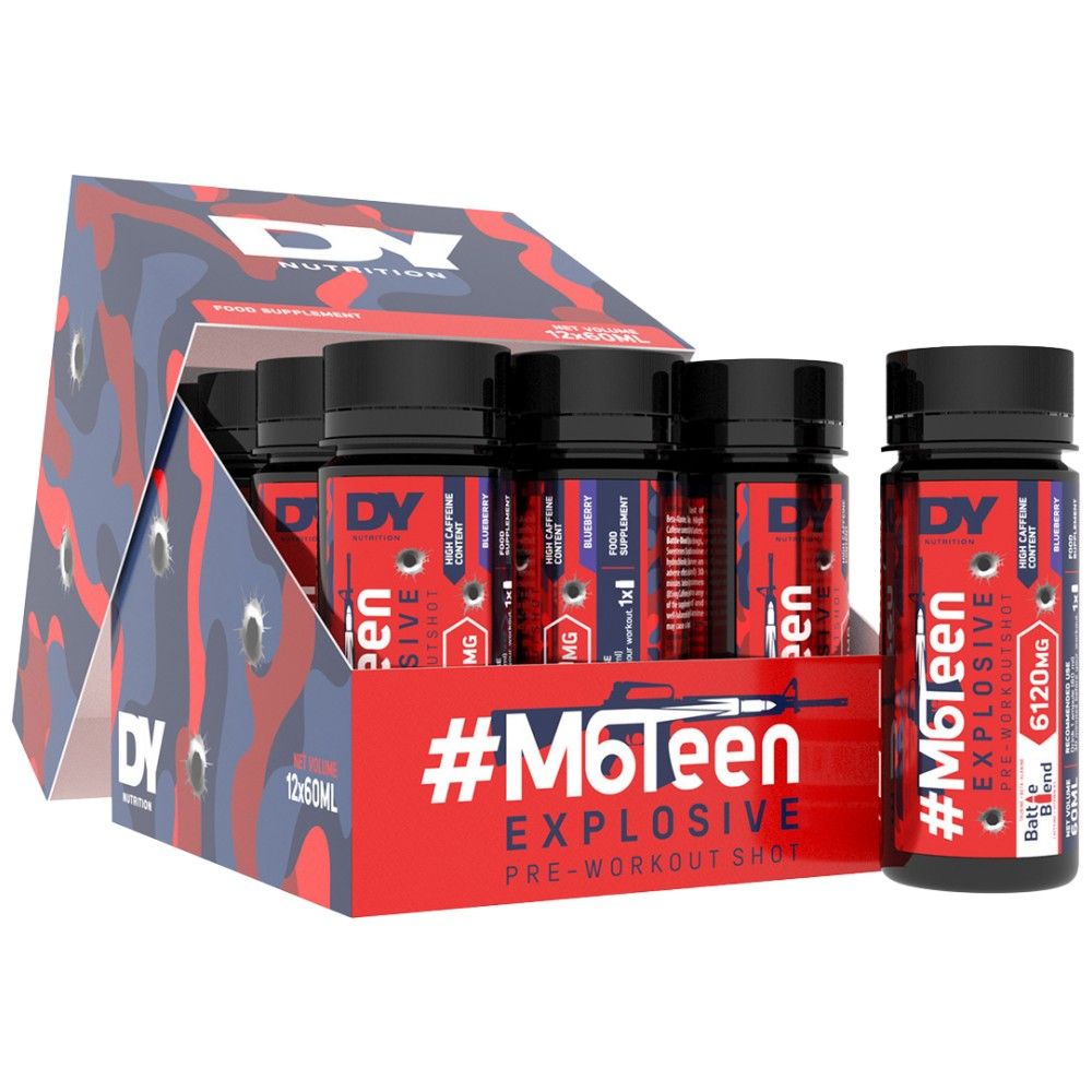 M6Teen Explosive / Pre-Workout Shot - 12 x 60 мл - Feel You