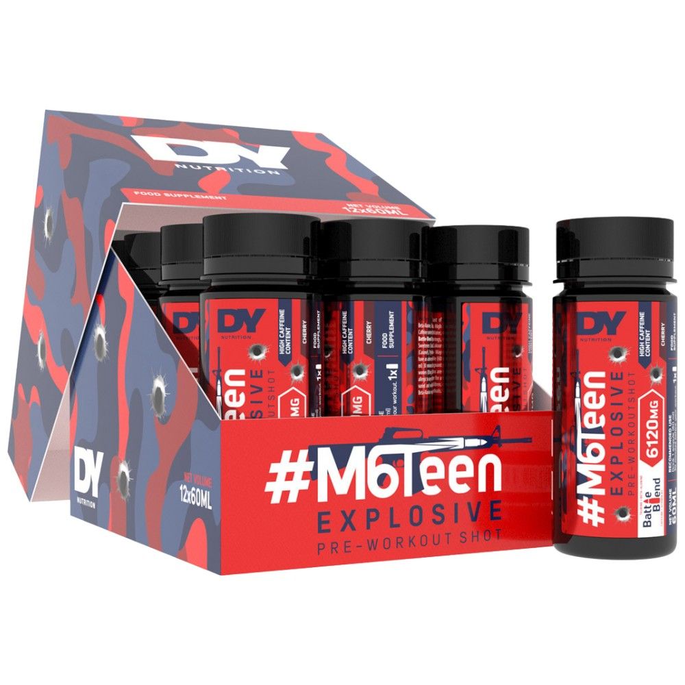 M6Teen Explosive / Pre-Workout Shot - 12 x 60 мл - Feel You