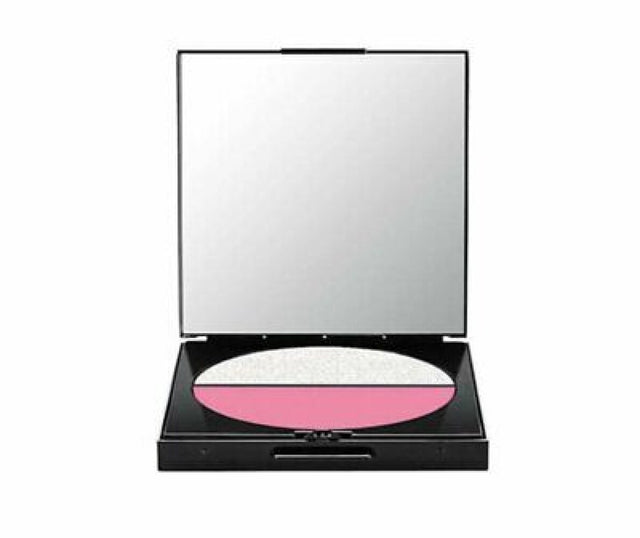 MAC, Fortune Duo, Eyeshadow Powder, Platinum Shadow/Lotus Pink, 2.5 g - Feel You