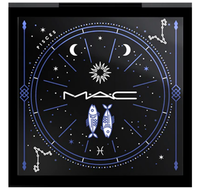 MAC, Pro Colour, Empty Plastic Makeup Palette, Pisces, With 4 Slots - Feel You