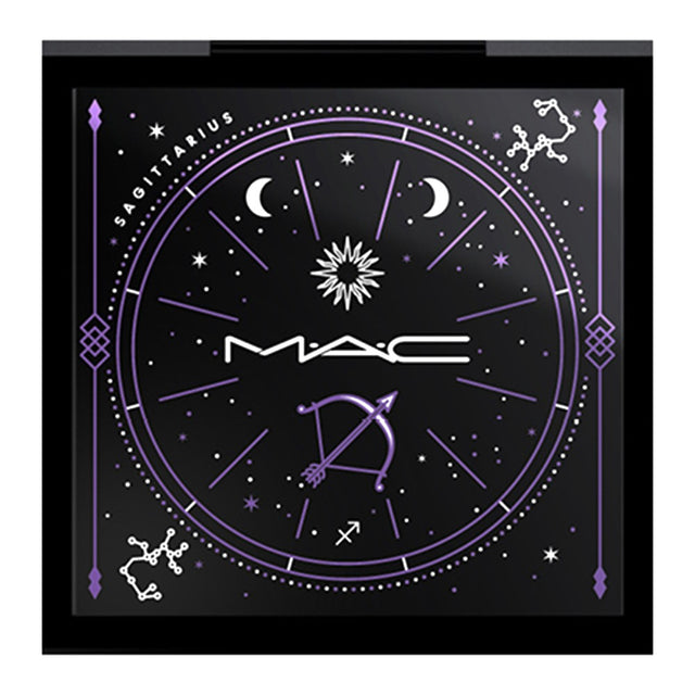 MAC, Pro Colour, Empty Plastic Makeup Palette, Sagittarius, With 4 Slots - Feel You