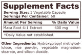 MACA EXTRACT 400 mg - 60 Vegetarian Capsules