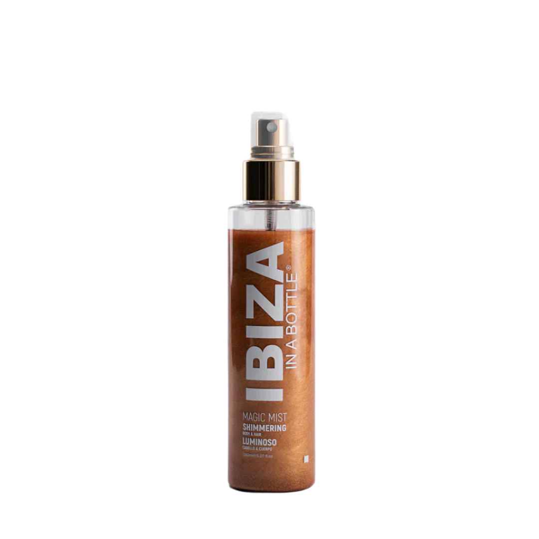 Златен спрей за коса и тяло с алое вера MAGIC MIST - 150 мл - Feel You