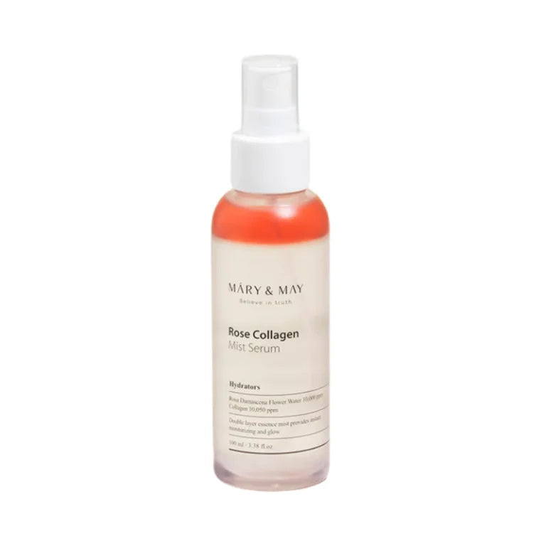 MARY & MAY - Rose Collagen Mist Serum - Dvoufázové sérum ve spreji - 100ml - Feel You