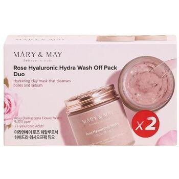 MARY & MAY - Rose Hyaluronic Hydra Wash Off Pack Duo - Feel You