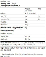 MCT Pure 1000 mg 90 Гел капсули - Feel You