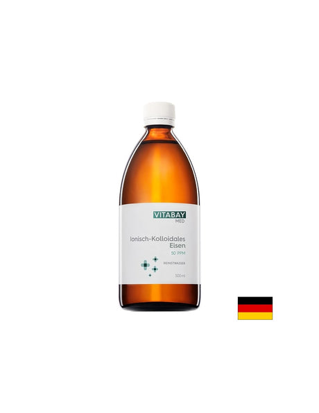 MED kolloidales Eisen - Kолоидно желязо 50 PPM, 500 ml Vitabay - Feel You